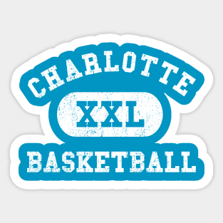 Charlotte Basketball III Sticker